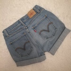 Levis Curvy Fit Jean Shorts
